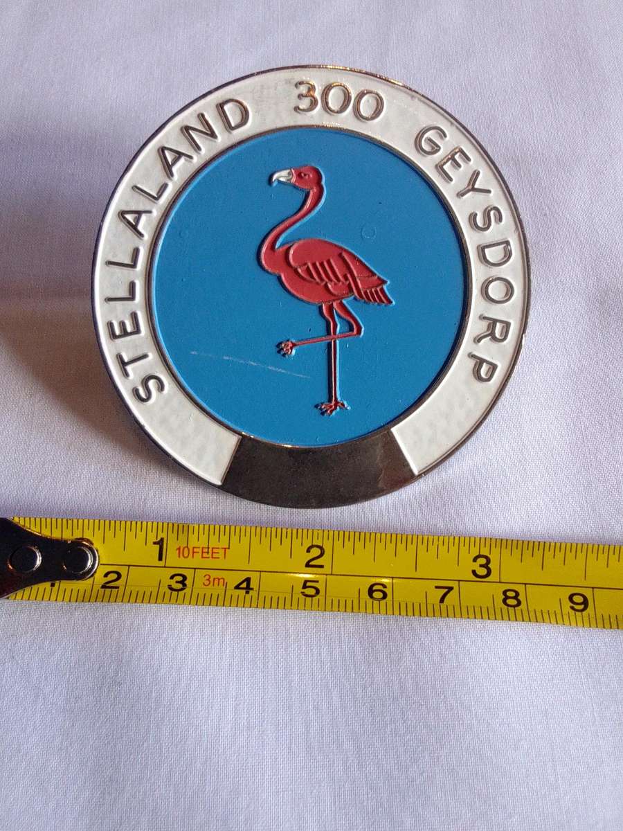Stunning Vintage Stellaland 300 Geysdorp Badge - Good Condition