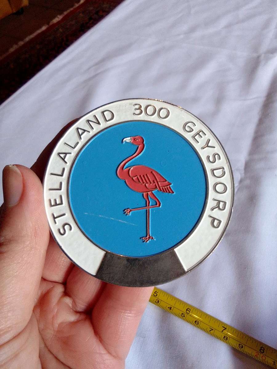 Stunning Vintage Stellaland 300 Geysdorp Badge - Good Condition