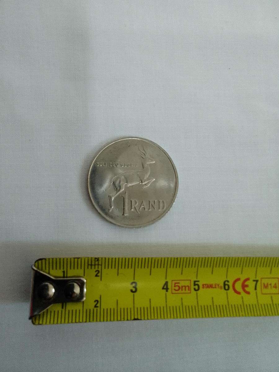 Republic Suid Afrika / South Africa 1990 One Rand Coin - Good Condition