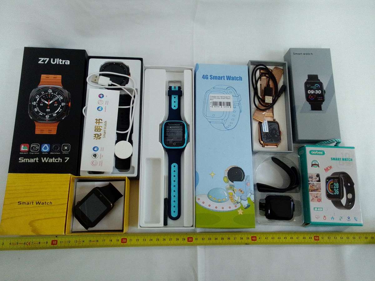 Lot Of Five Smart And Other Watches - Not Tested - See Description