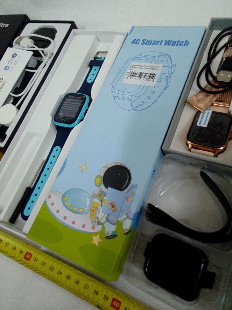 Lot Of Five Smart And Other Watches - Not Tested - See Description