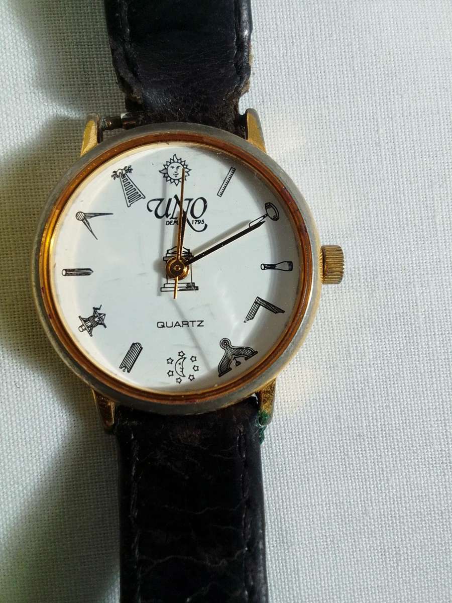 Stunning Ladies Masonic Depuis 1795 Uno Quartz Wristwatch - See My Description