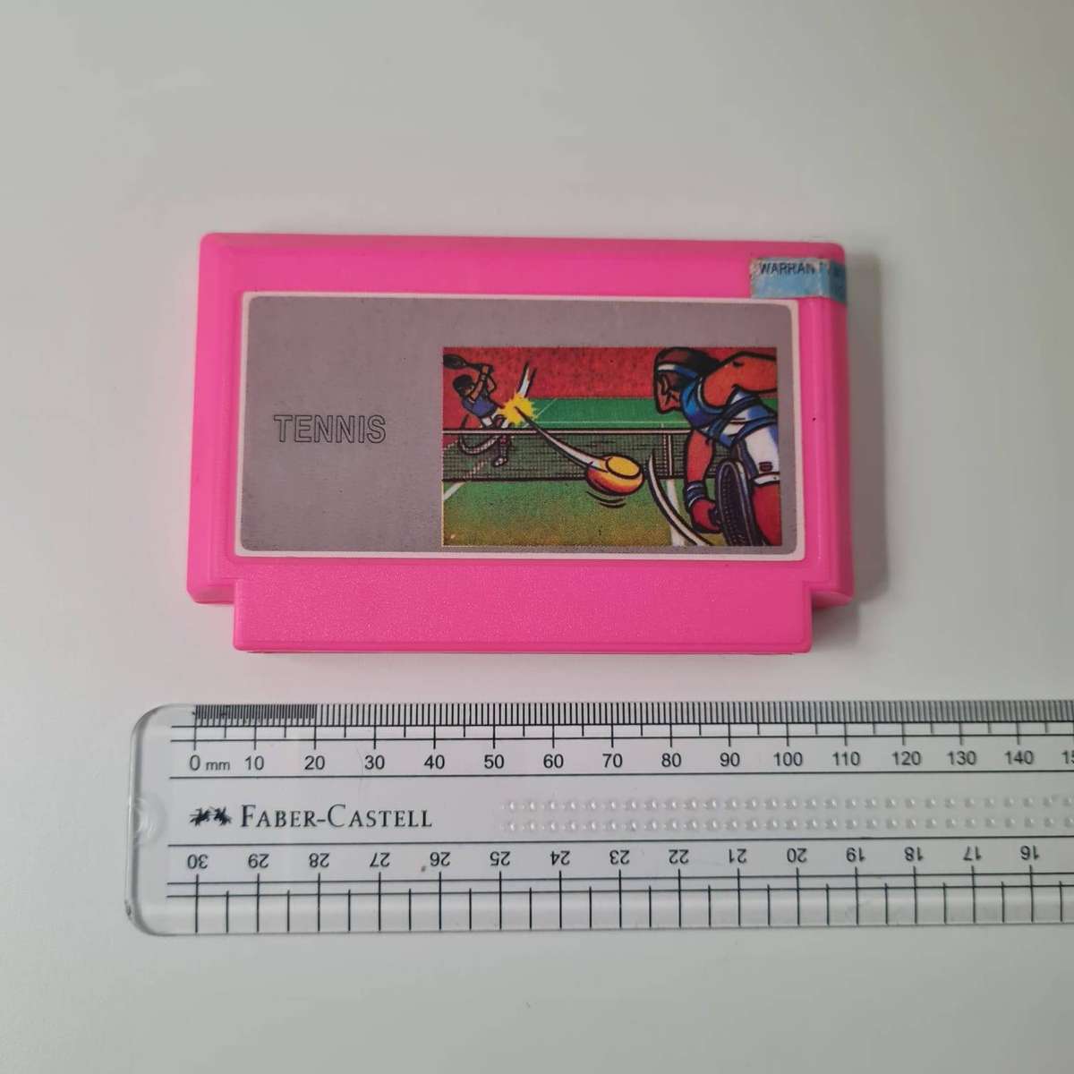 Tennis Famicom Game Cartridge  Vintage 8-Bit Nintendo Edition