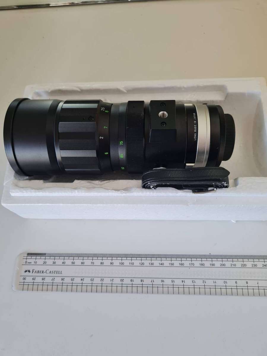 Soligor Automatic 75-260mm f/4.5 Telephoto Zoom Lens  In Box