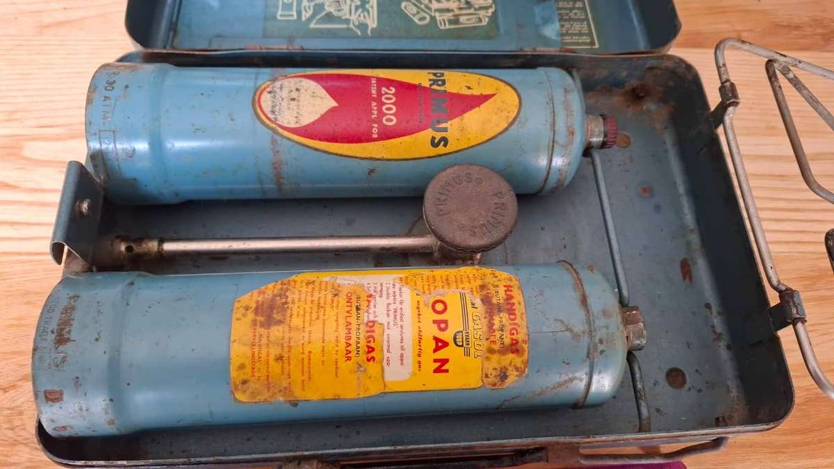 Vintage Primus 2050 Stove made in Sweden -Not Tested -Selling as is