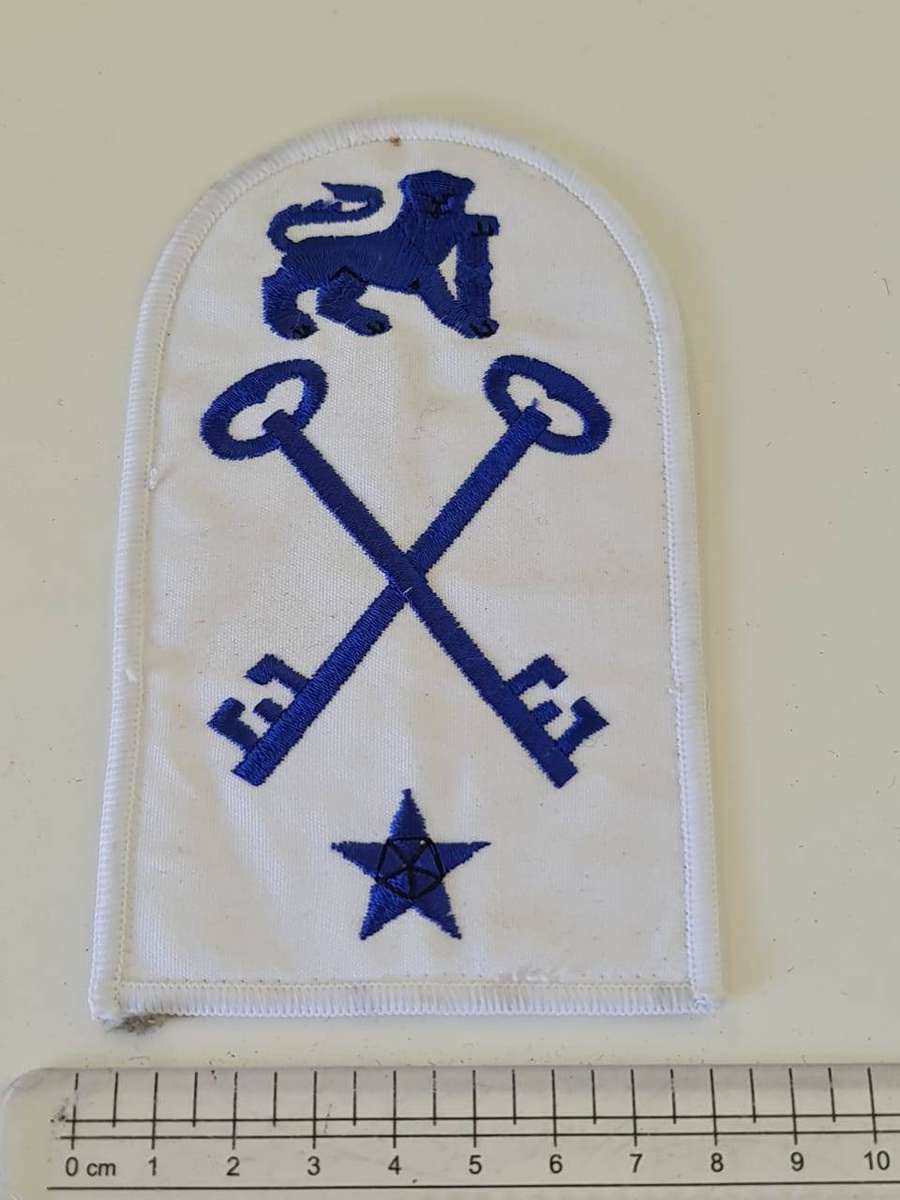 SADF Navy Storekeeper Part 3 Trade Badge  Summer Dress