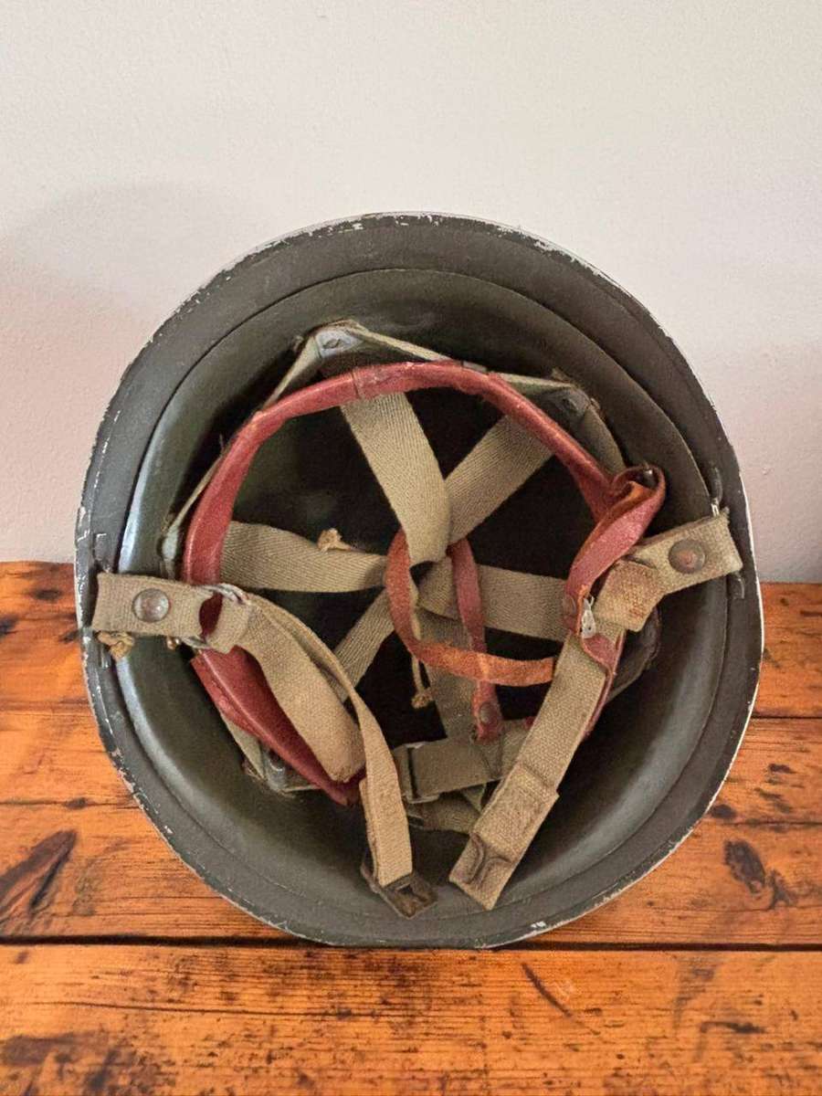 South Africa Military Steel Helmet Excellent Condition