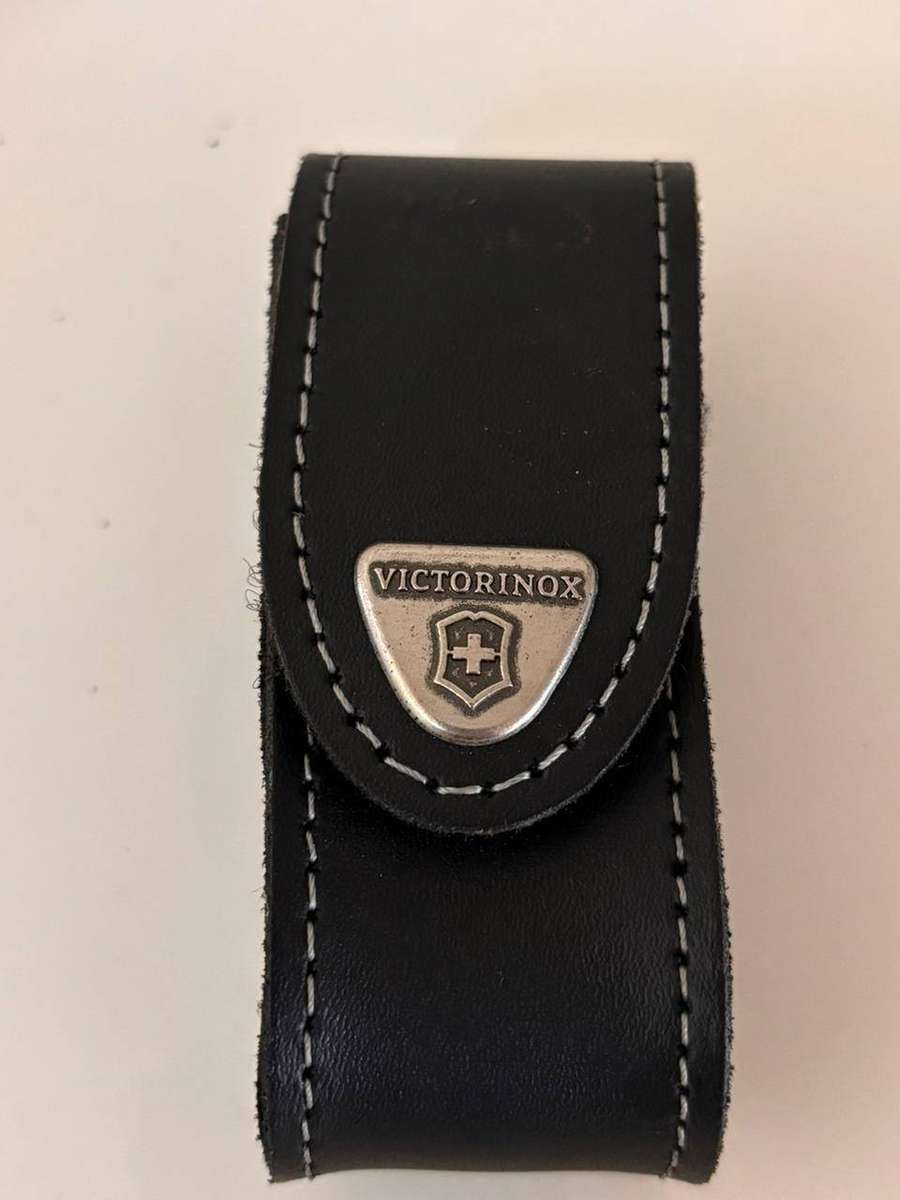 Victorinox Black Leather Knife Pouch, Case Belt
