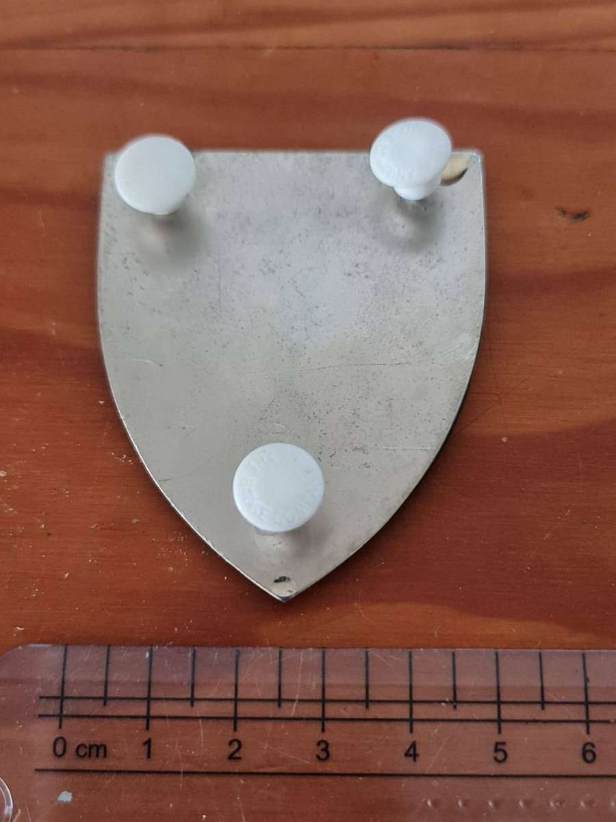 SADF 11 South African Infantry Battalion (11 SAI) Metal Shoulder Flash Badge
