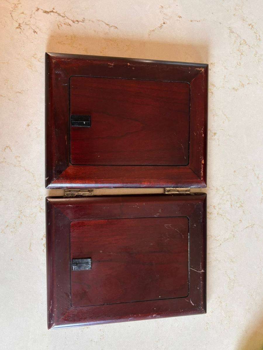 Stunning Vintage  Double-Hinged Sterling Silver Photo Frame in Excellent Condition 479g