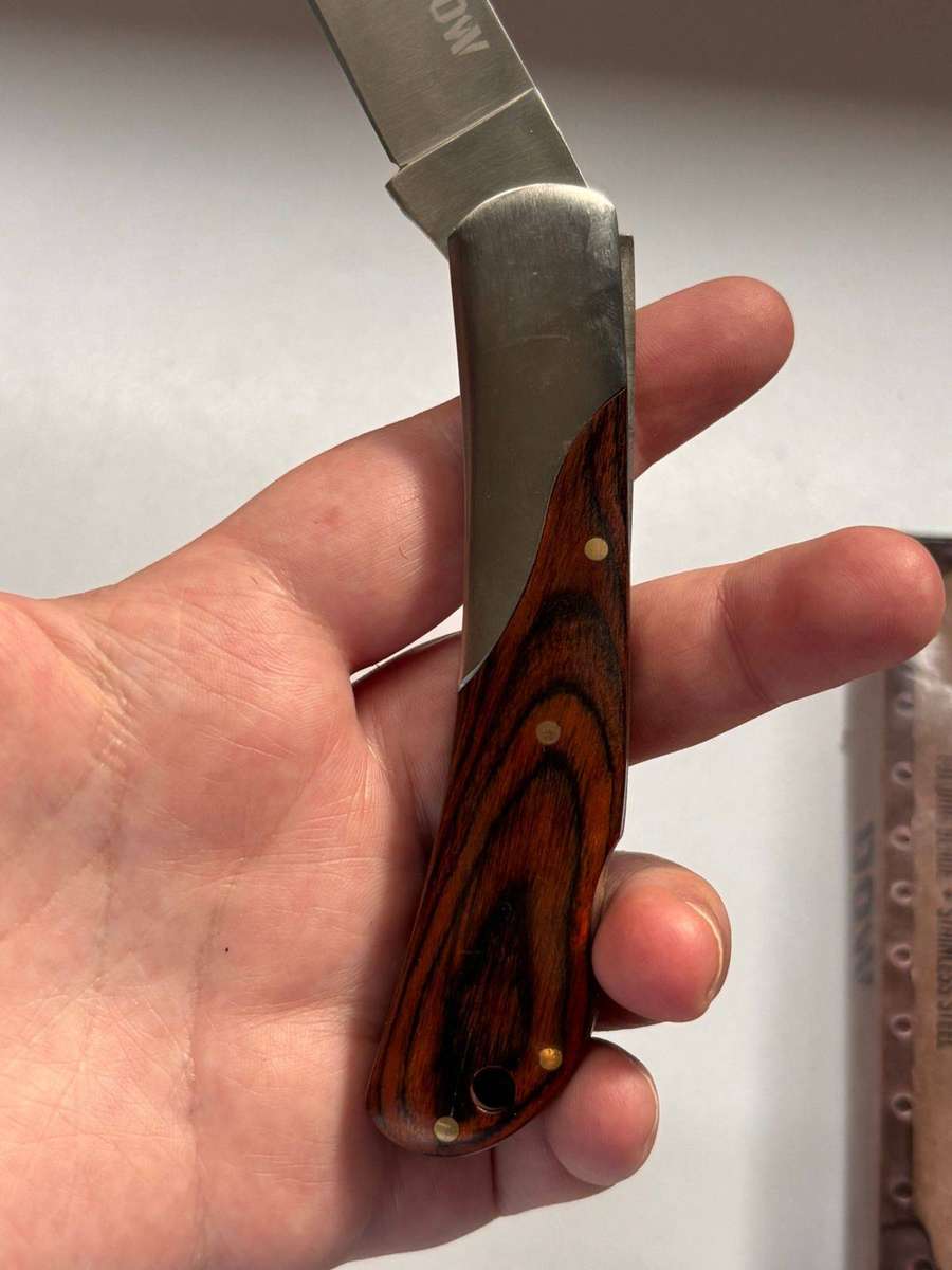 D.O.W. Fixed Blade Hunting Knife Excellent Condition