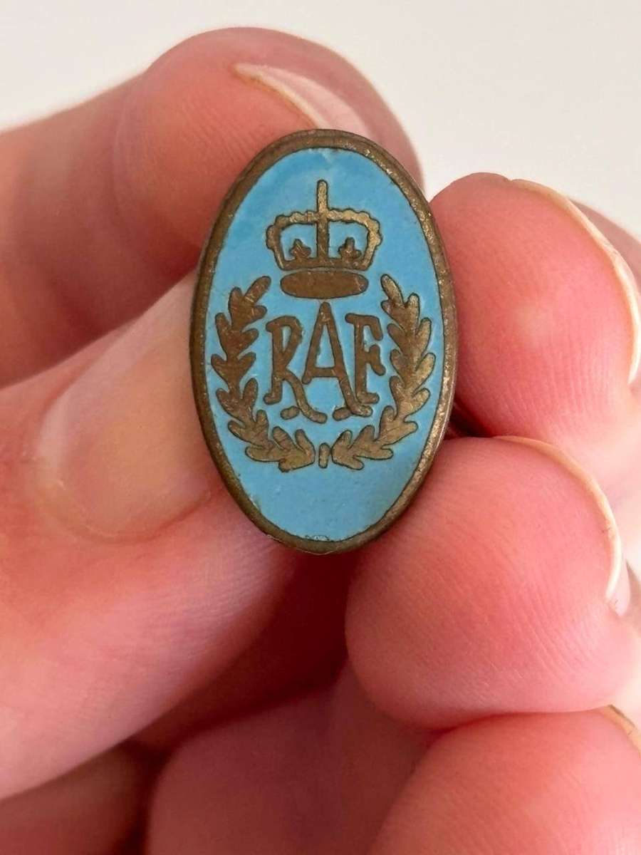 Pair of Vintage Royal Air Force (RAF) Enamel Cufflinks