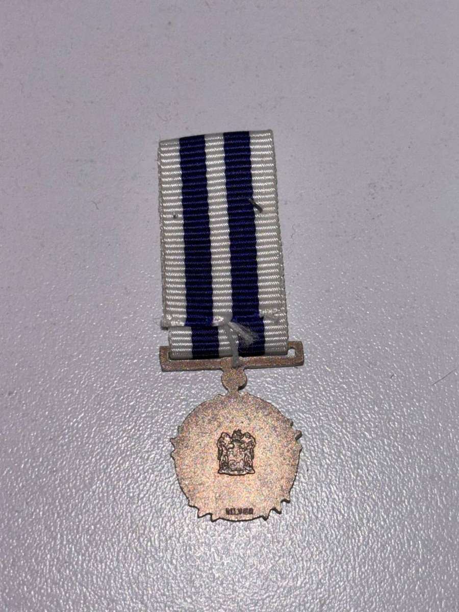 SADF Miniature Pro Merito Medal (PMM) Sterling Silver 6.3g in Good Condition