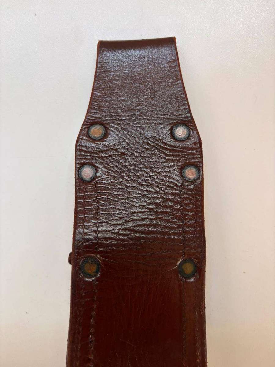 Leather Bayonet Frog in Good Condition