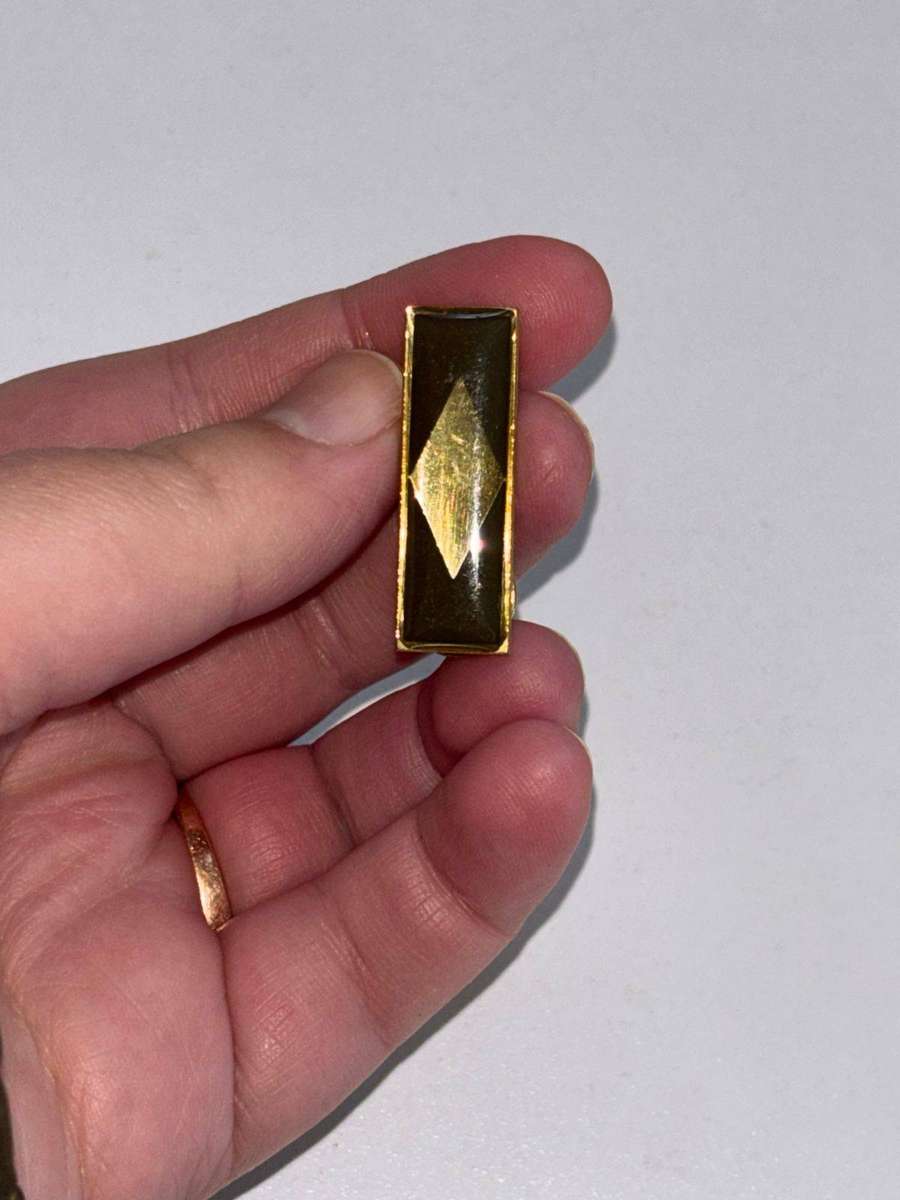 SWATF Engineers Corps Command Bar -Brown & Gold -Pins intact