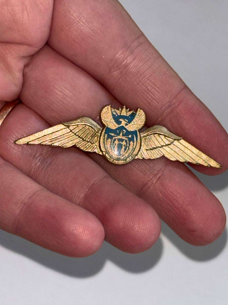 South African Air Force Mess Dress Pilot Wing Badge