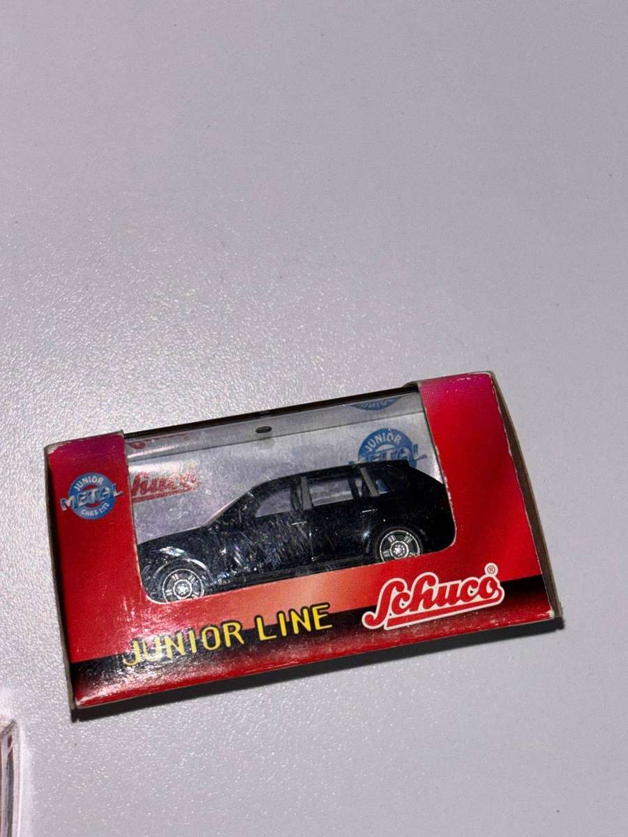 Schuco Junior Line Porsche Cayenne Turbo Die-Cast Model Car in Black 1:43 scale.