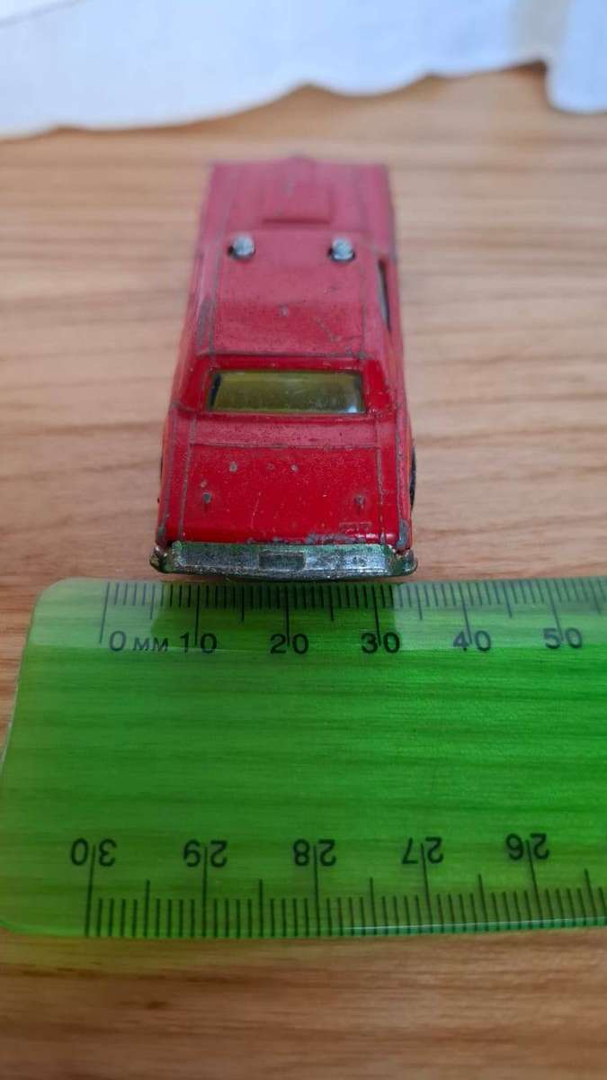 Corgi 1970's Juniors Whizzwheels Mercury Cougar XR7 Fire Chief Car in Played Condition