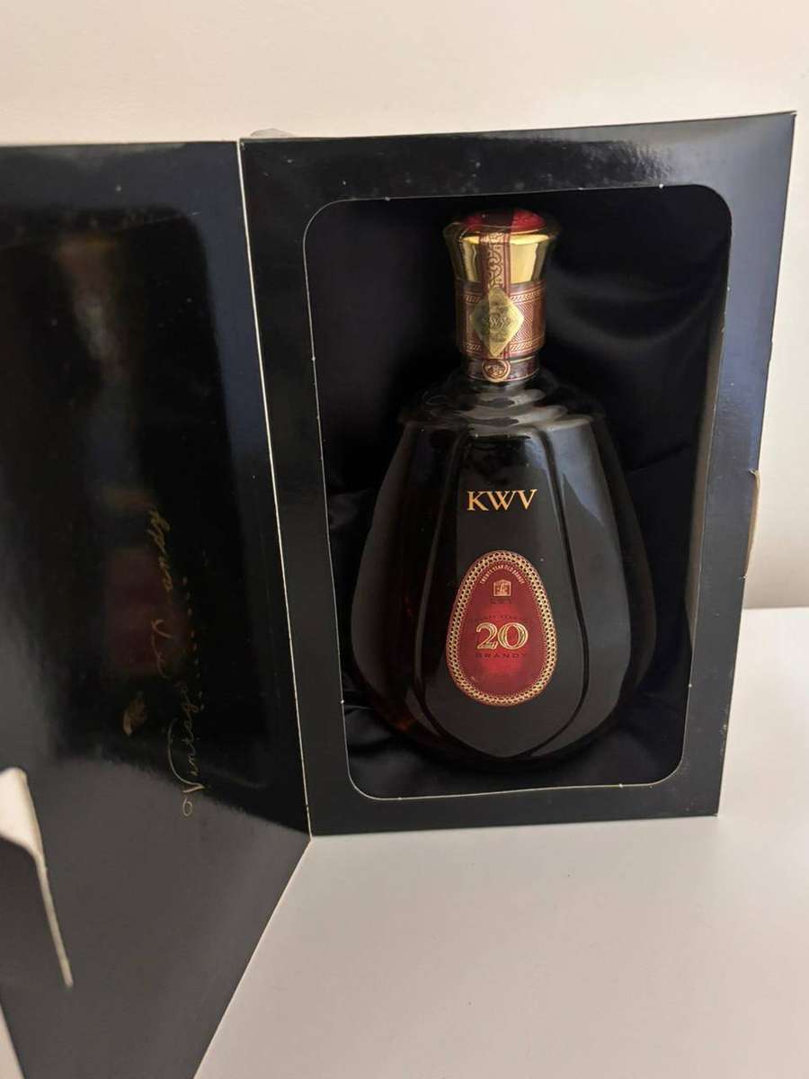 KWV 20-Year-Old Brandy in Sealed Condition-750ml