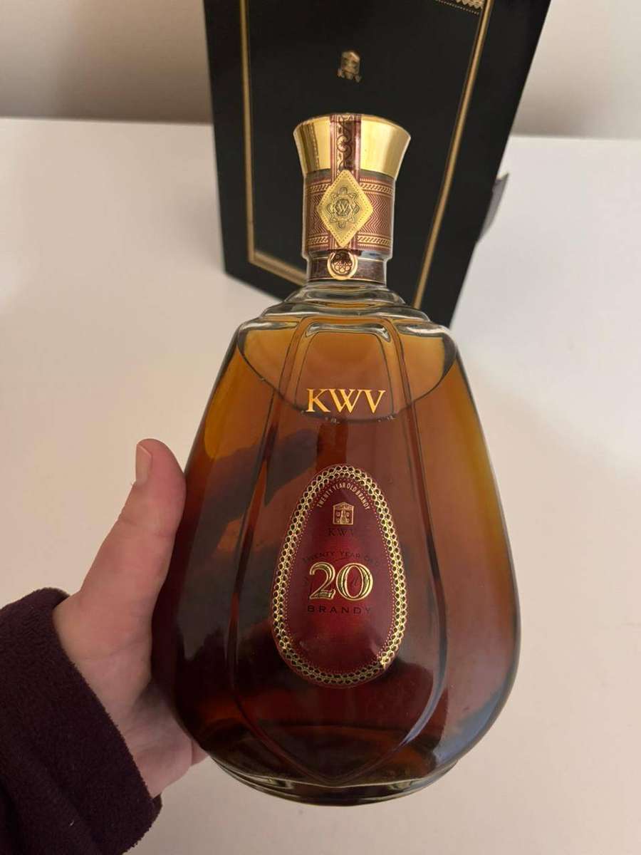KWV 20-Year-Old Brandy in Sealed Condition-750ml