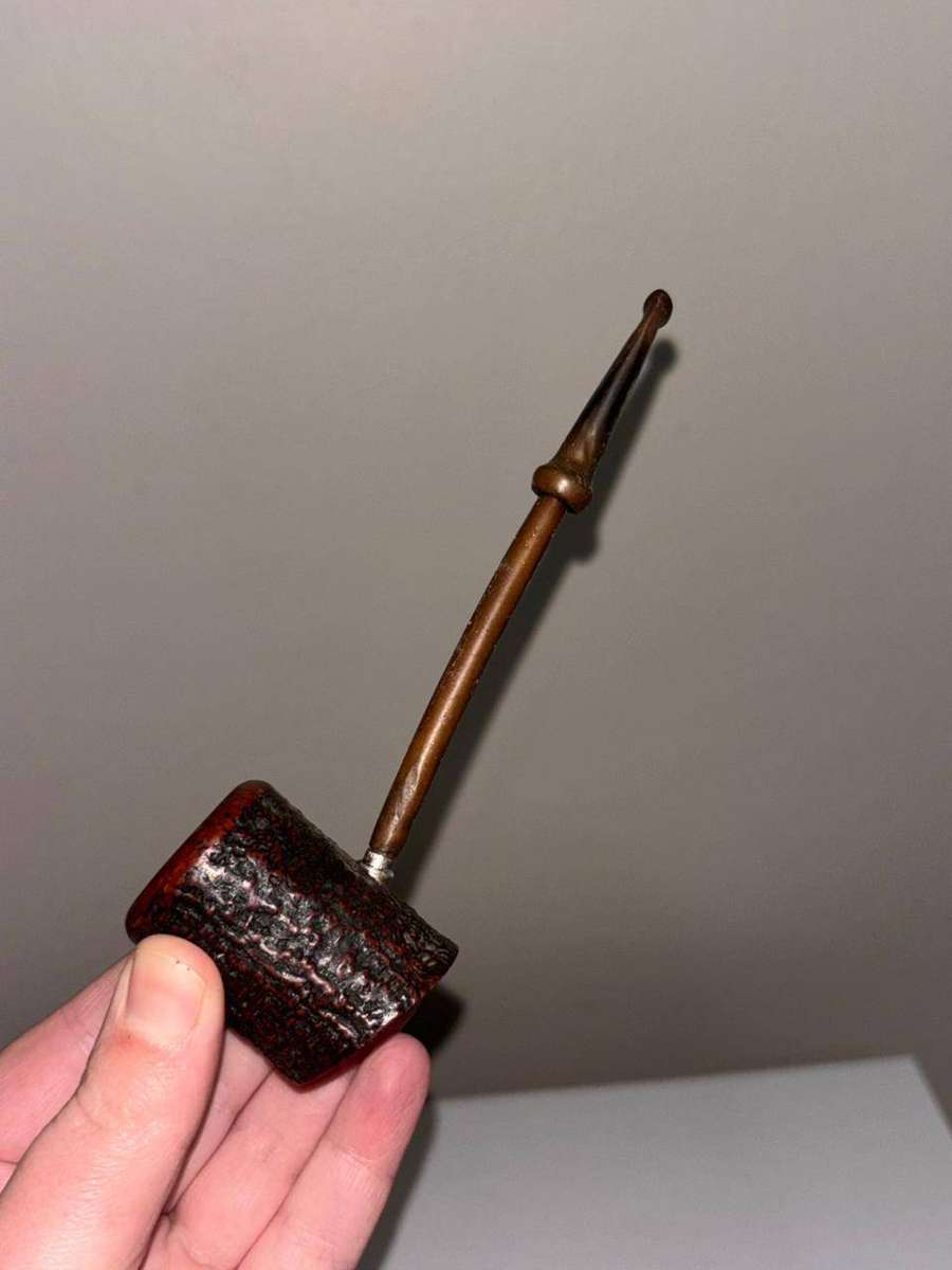 Vintage Dunhill Shell Briar Smoking Pipe, Number 519