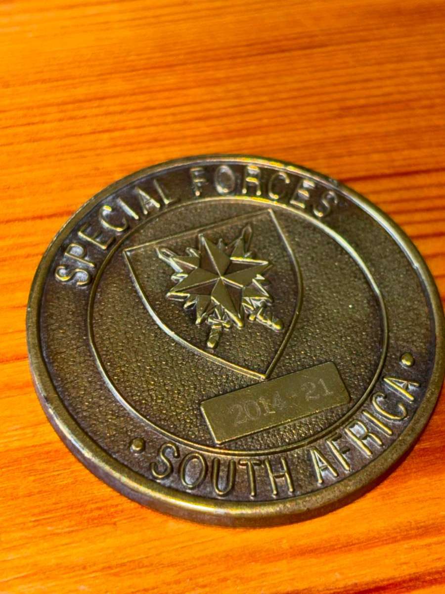 5 Special Forces Regiment We Fear Naught but God Medalation 2014-21