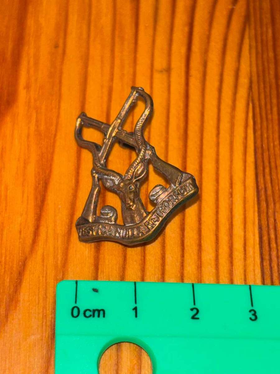South African Military Cap Badge (WWII) 1st Mounted Commando Regiment