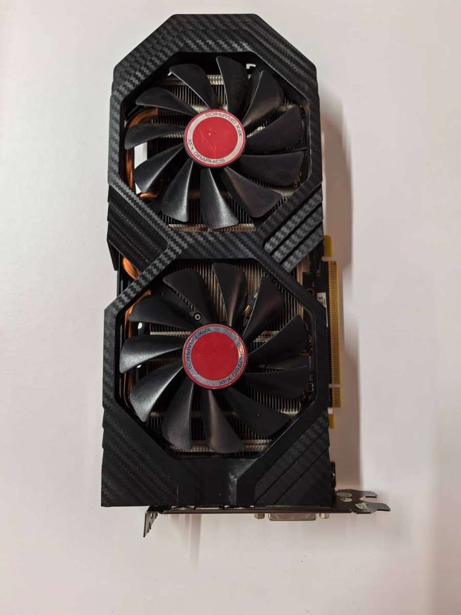 XFX Radeon RX 580 OC+ RX-580P8D V8 8GB GDDR5 256-Bit PCI-E 3.0 Desktop Graphics Card