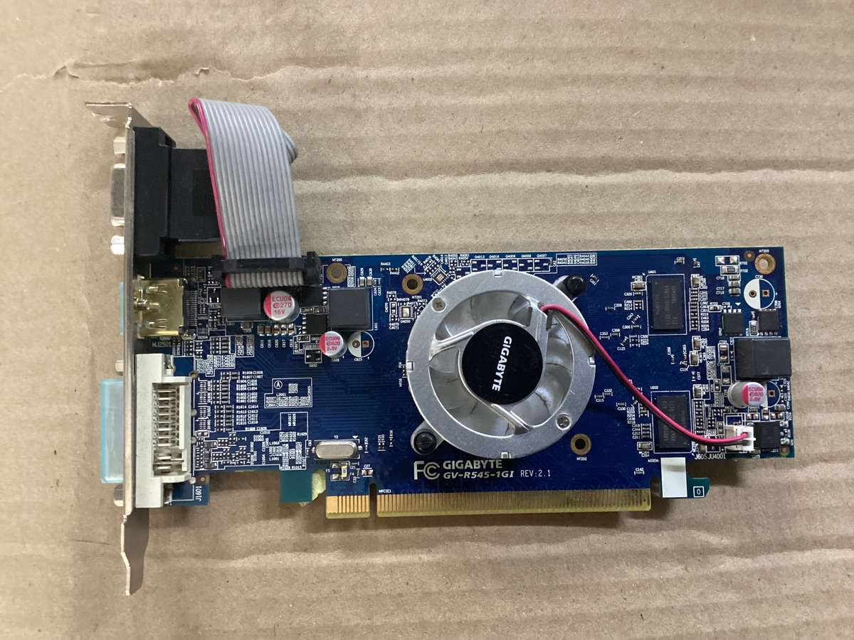 Gigabyte ATI Radeon HD5450 Graphics Card (GV-R545-1GI), 1GB DDR3 Memory