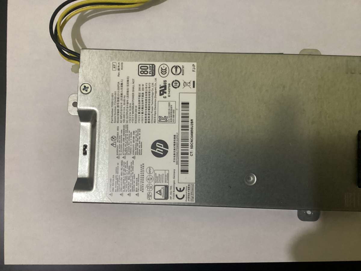 Hp EliteOne 800  power supply