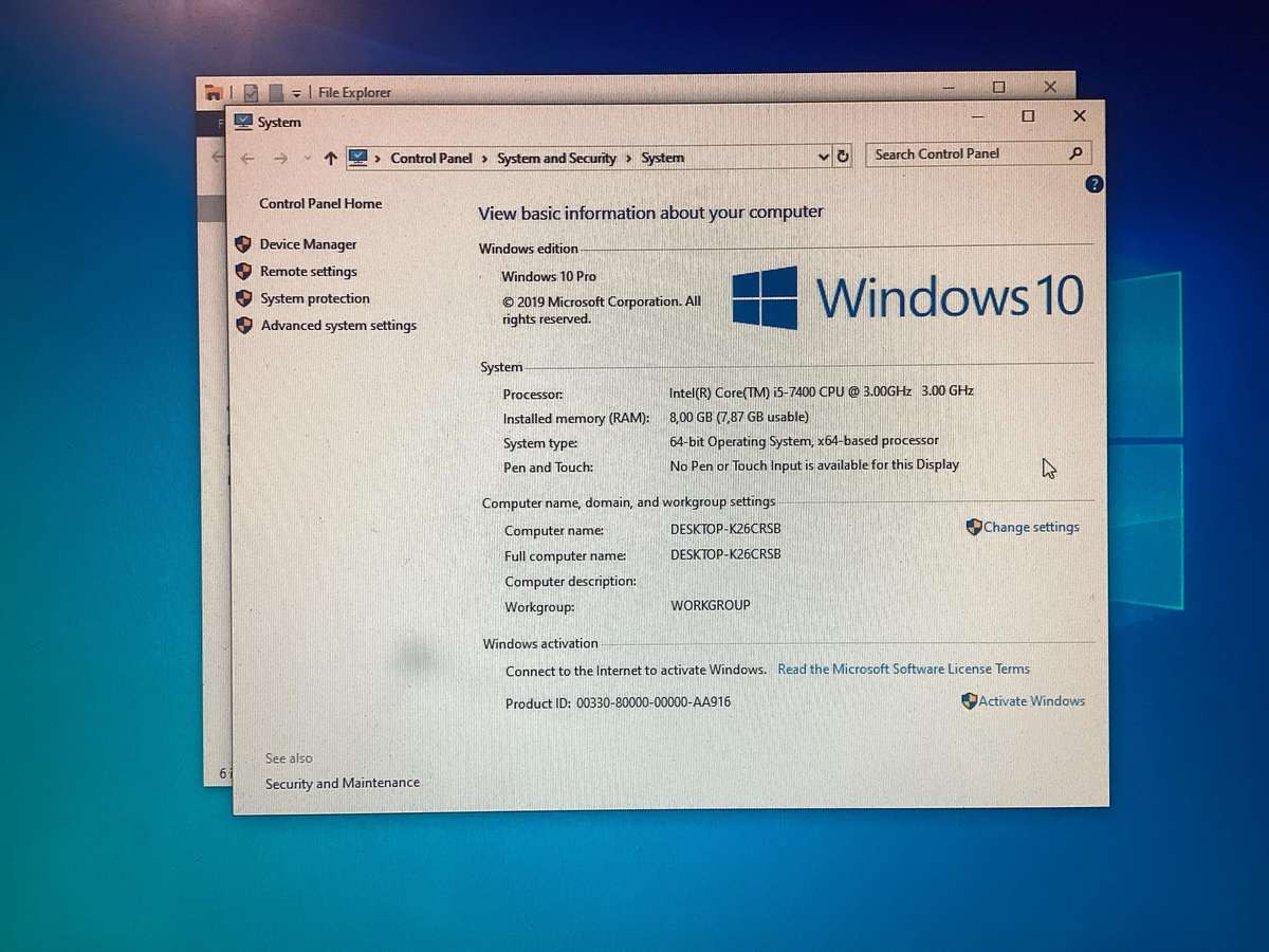 I5 7th Gen cpu and mainboard for desktop