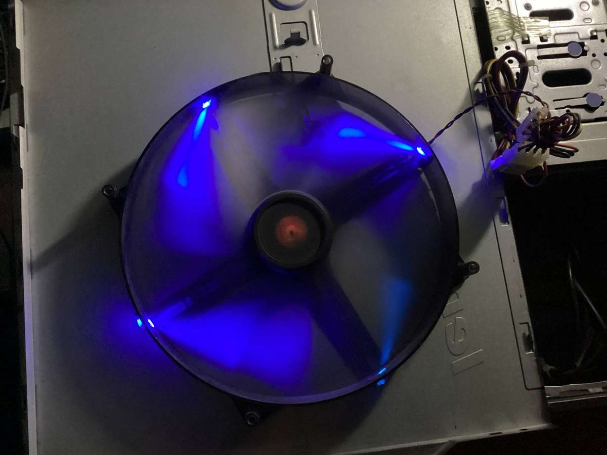 25 cm case fan x 2
