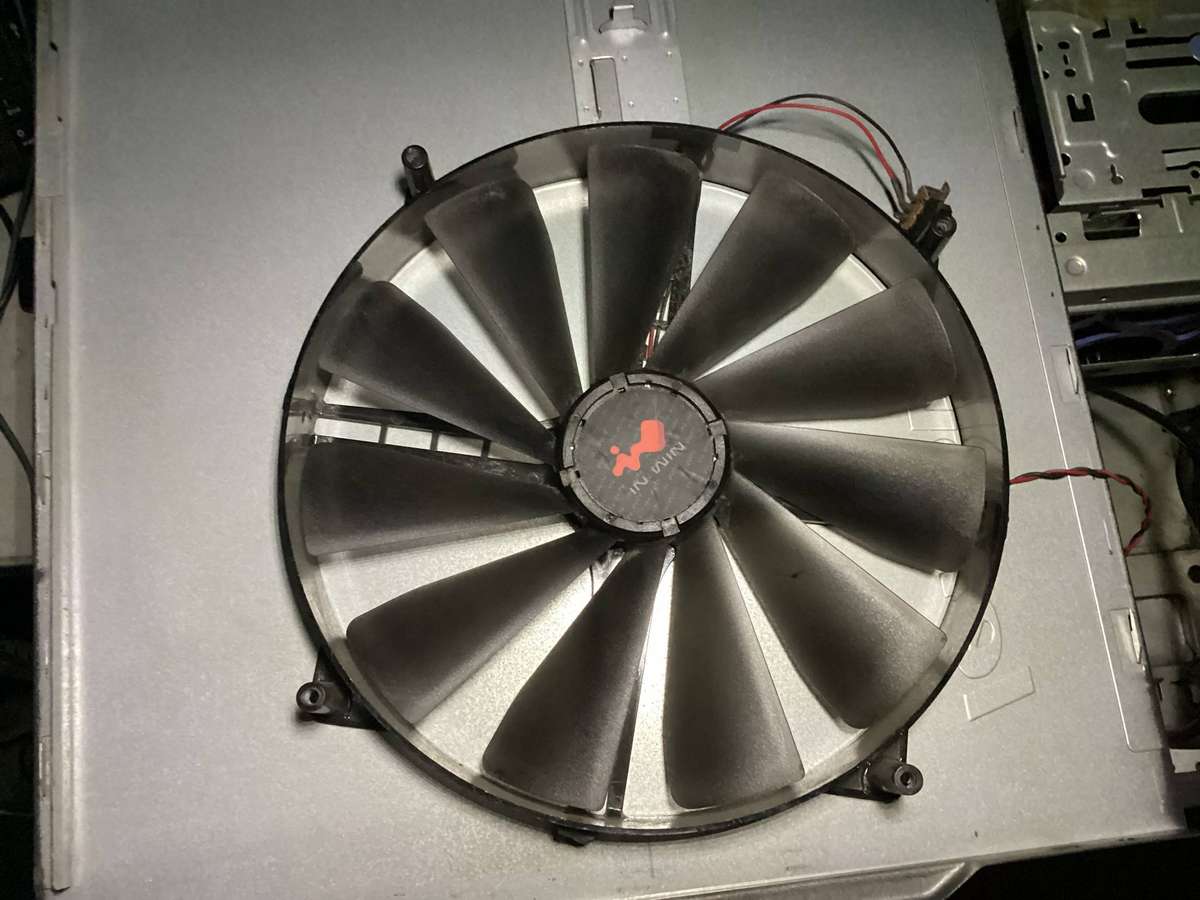 25 cm case fan x 2