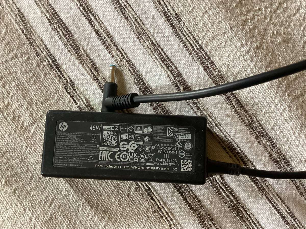 Original Hp blue tip laptop charger