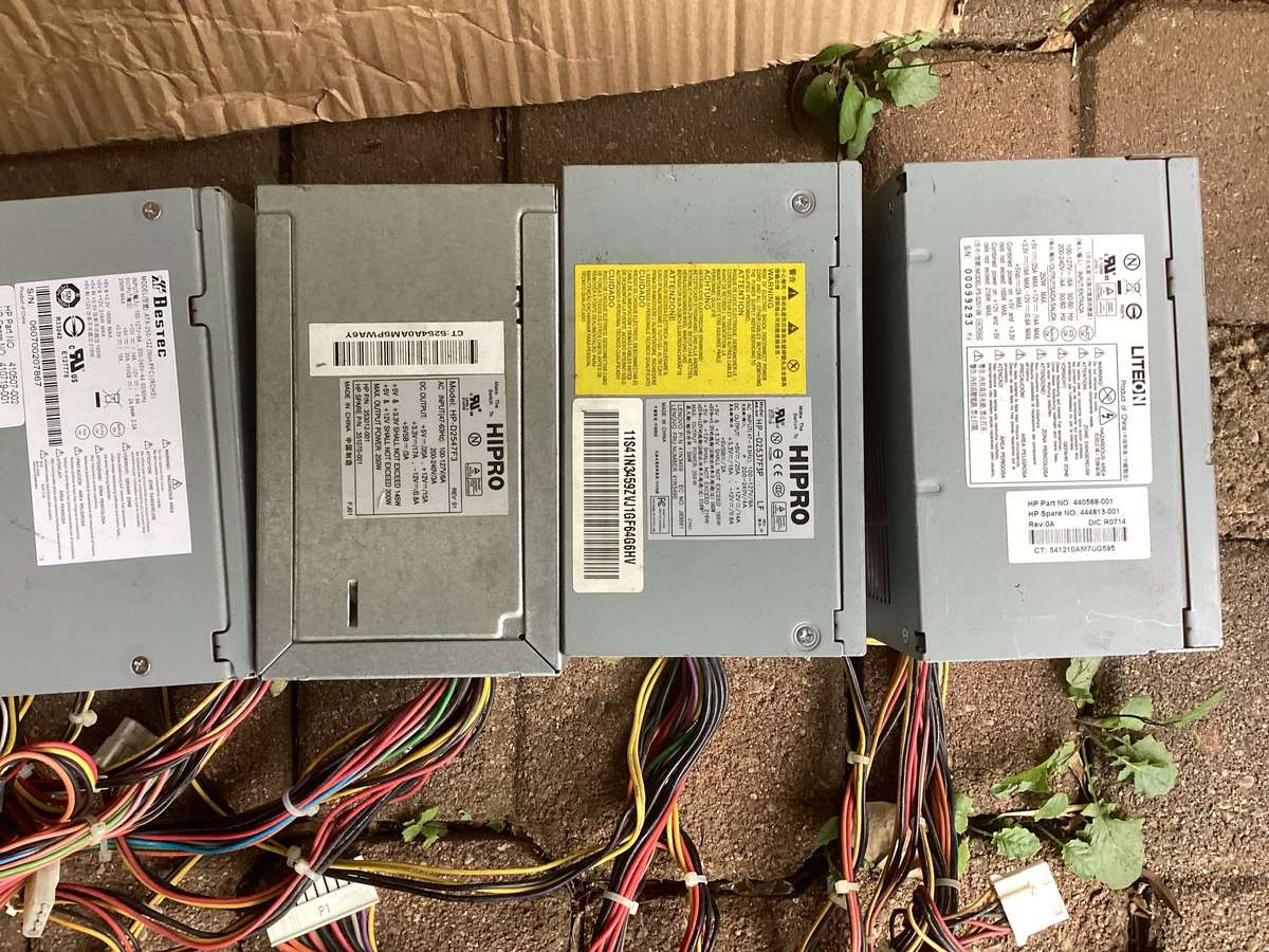 6x Desktop Psu SOLD AS 1 Lot
