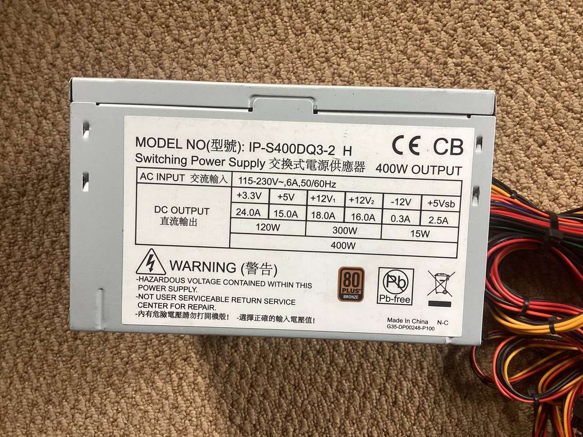400watt desktop power supply