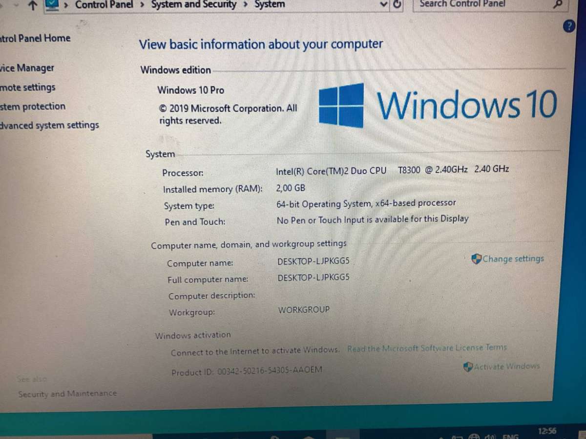 Hp duo laptop 6710b