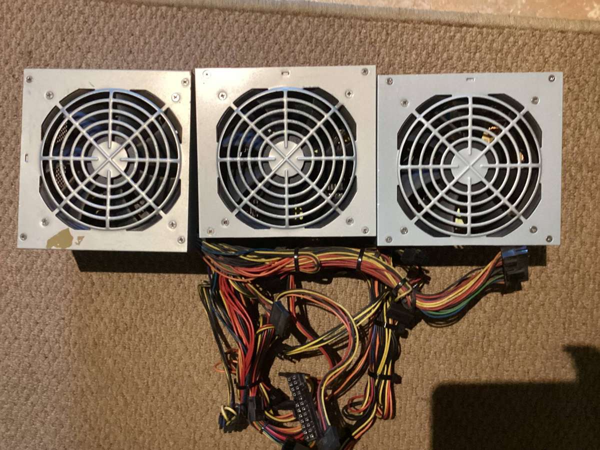 3 x powerman 300w desktop Psu ALL SOLD AS 1 Lot