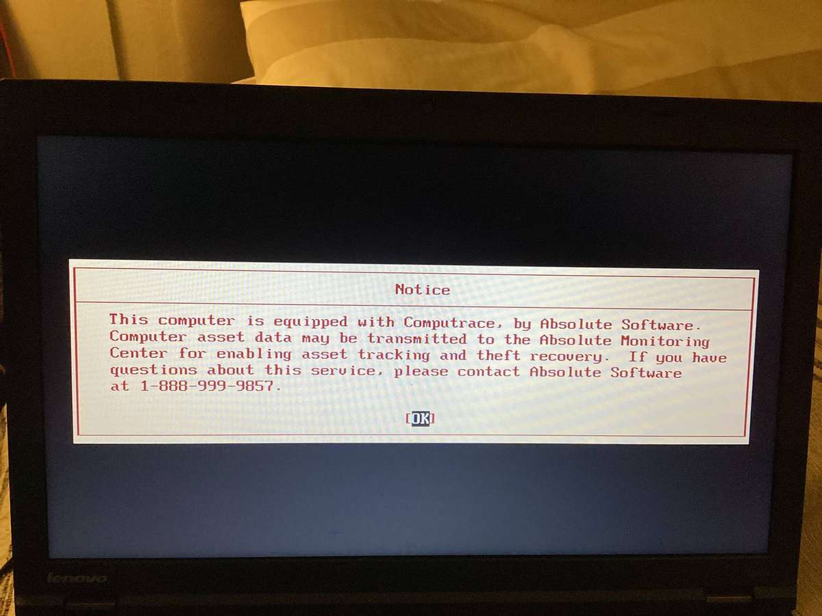 Lenovo laptop t540p I5 4th Gen with COMPUTRACE