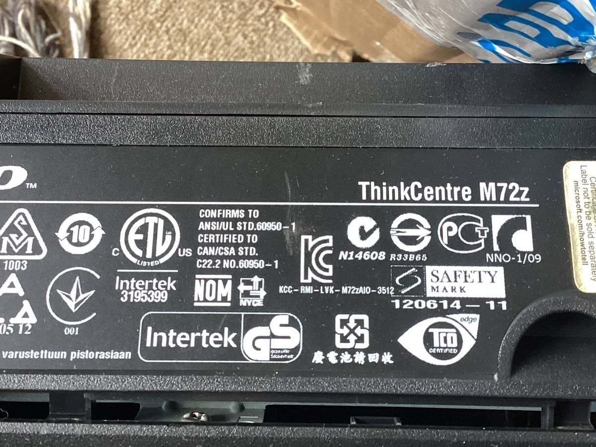 Lenovo all in one for spare /repair