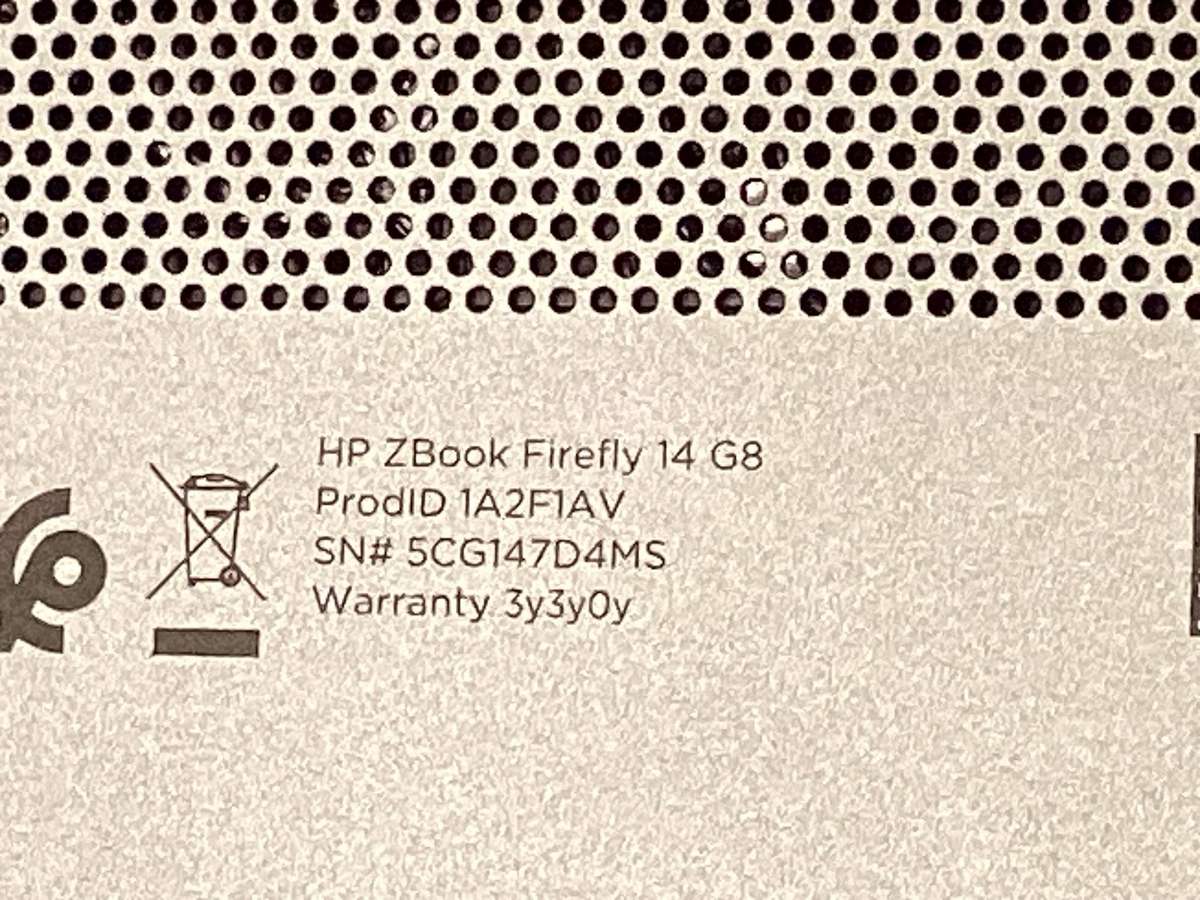 Hp Zbook firefly 14 G8 i5 11th gen  for spare/repair