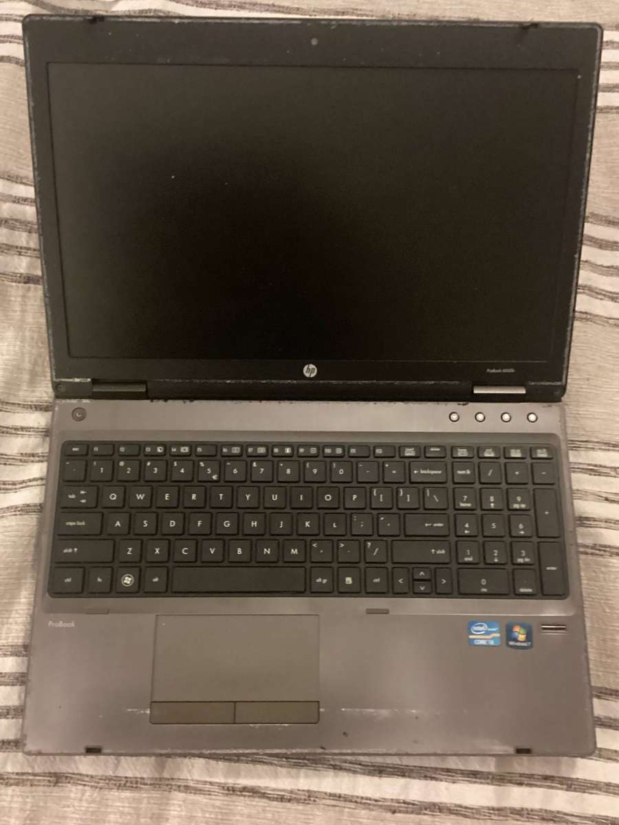 Hp laptop 6560b I3 2nd Gen for spares/repair
