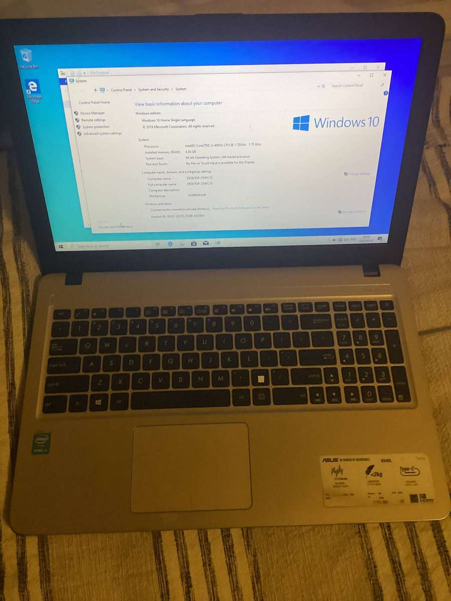 ASUS A540L i3 4th Gen laptop
