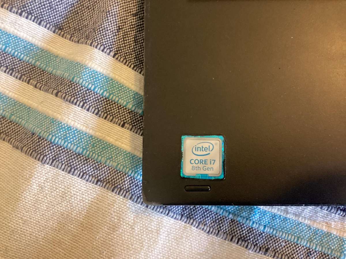 Lenovo laptop x390 yoga i7 8th Gen sold for spare/repair