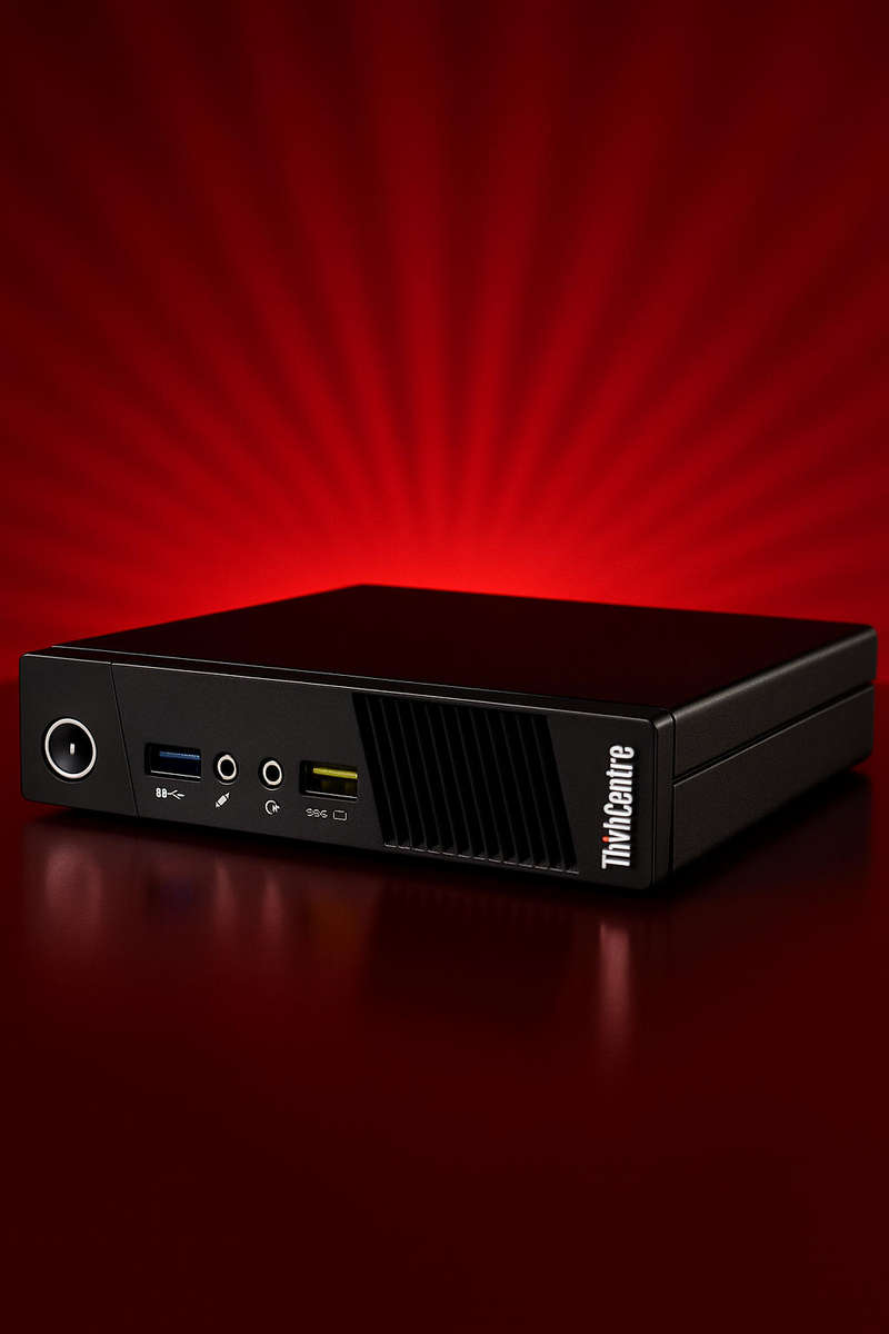 Lenovo ThinkCentre M93pro Tiny 500GB HDD Base i5 3.2GHz 4GB RAM Ultra-Compact Desktop