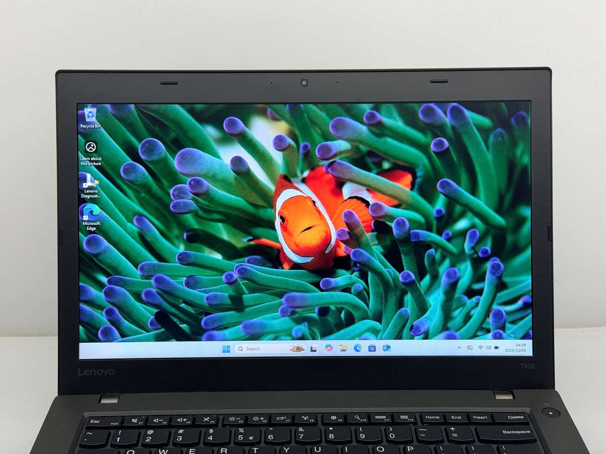 Lenovo ThinkPad T460  Windows 11 Pro, 500GB HDD, Intel Core i5 6th Gen, 8GB RAM
