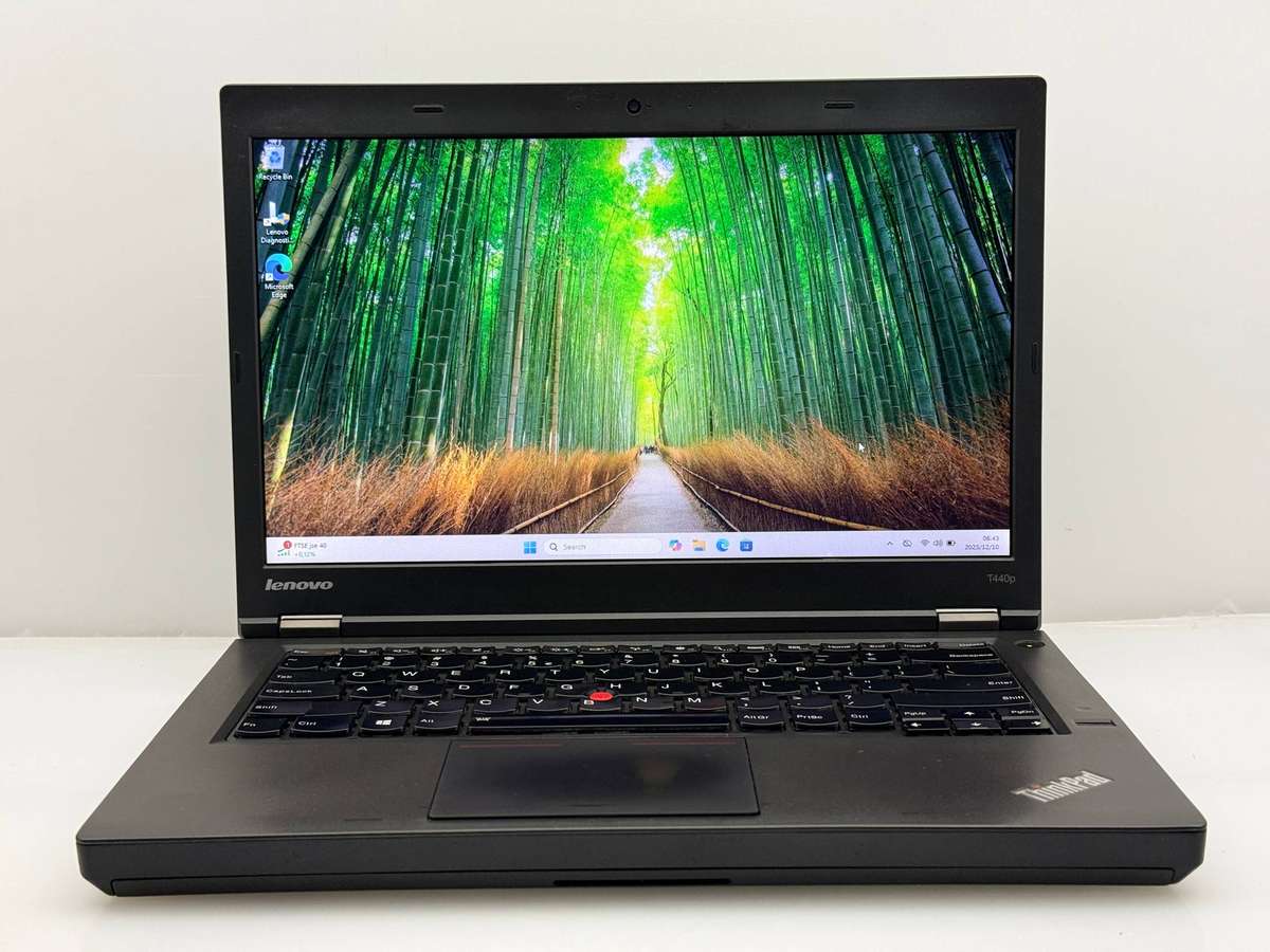 Lenovo ThinkPad T440p  Sold AsIs | Core i5 | 4GB RAM | 320GB HDD | Win11 Pro | 14"