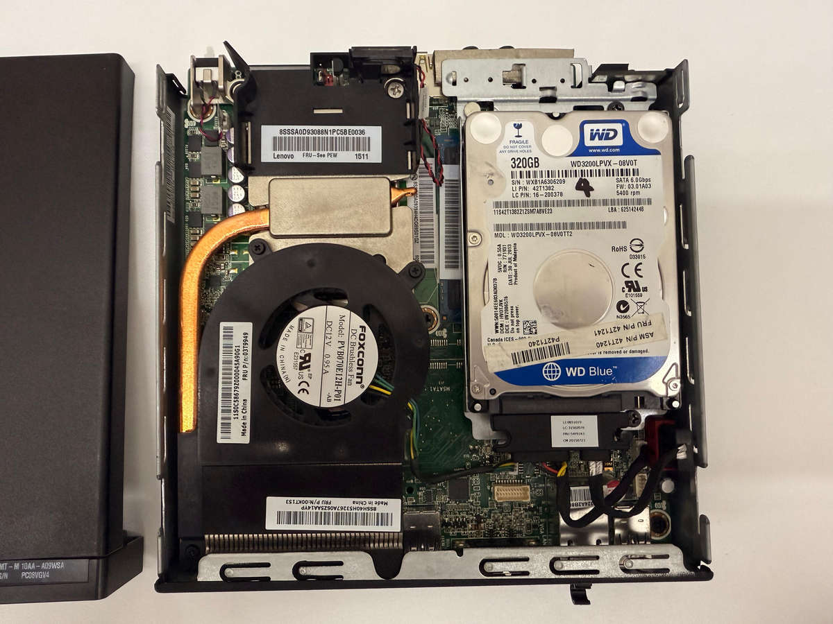 Lenovo ThinkCentre M93pro Tiny NO HDD Base i5 3.2GHz NO RAM Ultra-Compact Desktop