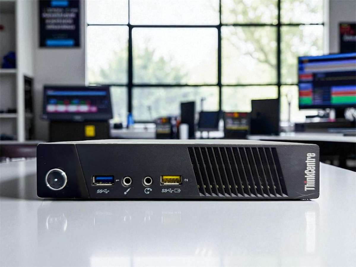 Lenovo ThinkCentre M93pro Tiny 320GB HDD Base i5 3.2GHz 2GB RAM Ultra-Compact Desktop