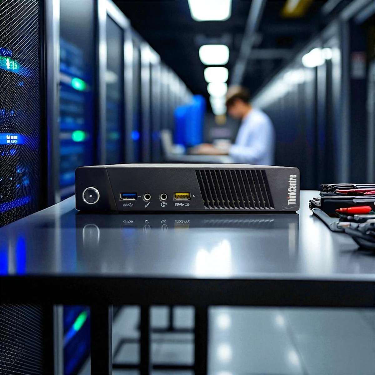 Lenovo ThinkCentre M93pro Tiny 320GB HDD Base i5 3.2GHz 2GB RAM Ultra-Compact Desktop